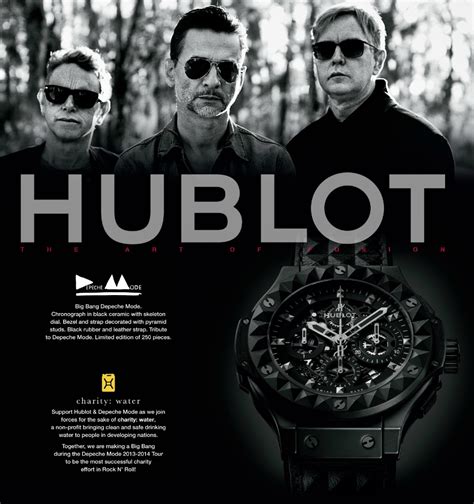 hublot watch depeche mode|depeche watch hublot.